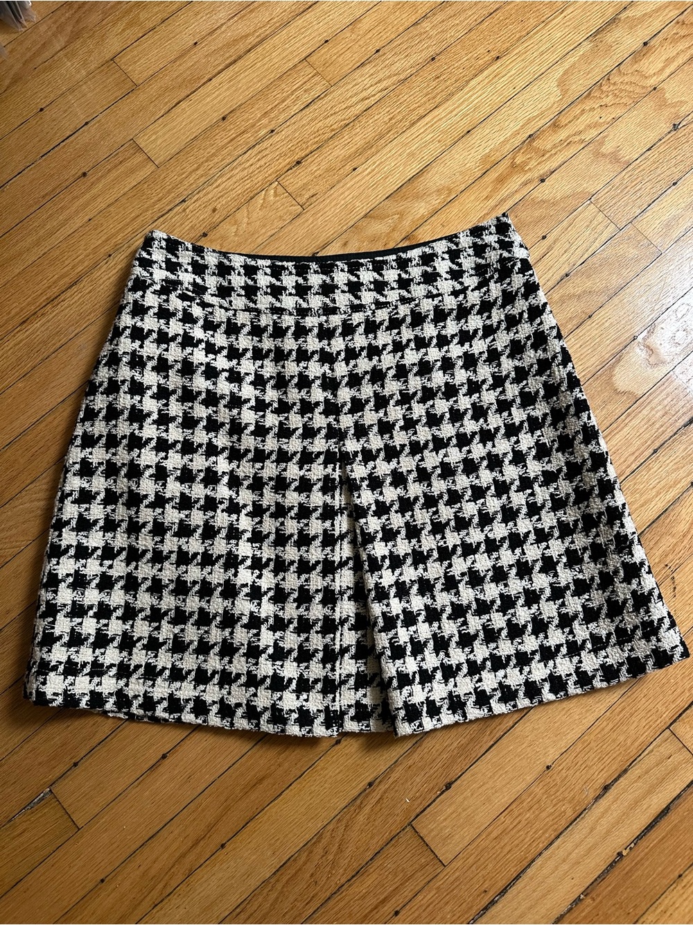 Smythe Black Skirt with Satin Lining
